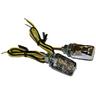 View Item Atom LED Chrome Motorcycle Rear Number Plate Lights