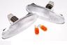 View Item Ford Mondeo Mk2 Clear Oval Side Repeaters & Bulbs