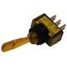 View Item 12v Amber Illuminated Car Dashbaord Toggle/Flick Switch