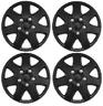 View Item 16 Inch Matt Black Tempest Wheel Trims