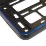 View Item Blue Metallic Plastic Car Exterior Number Plate Surround
