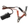 View Item 12V Car Electrical Lighter Socket & Battery Clamps