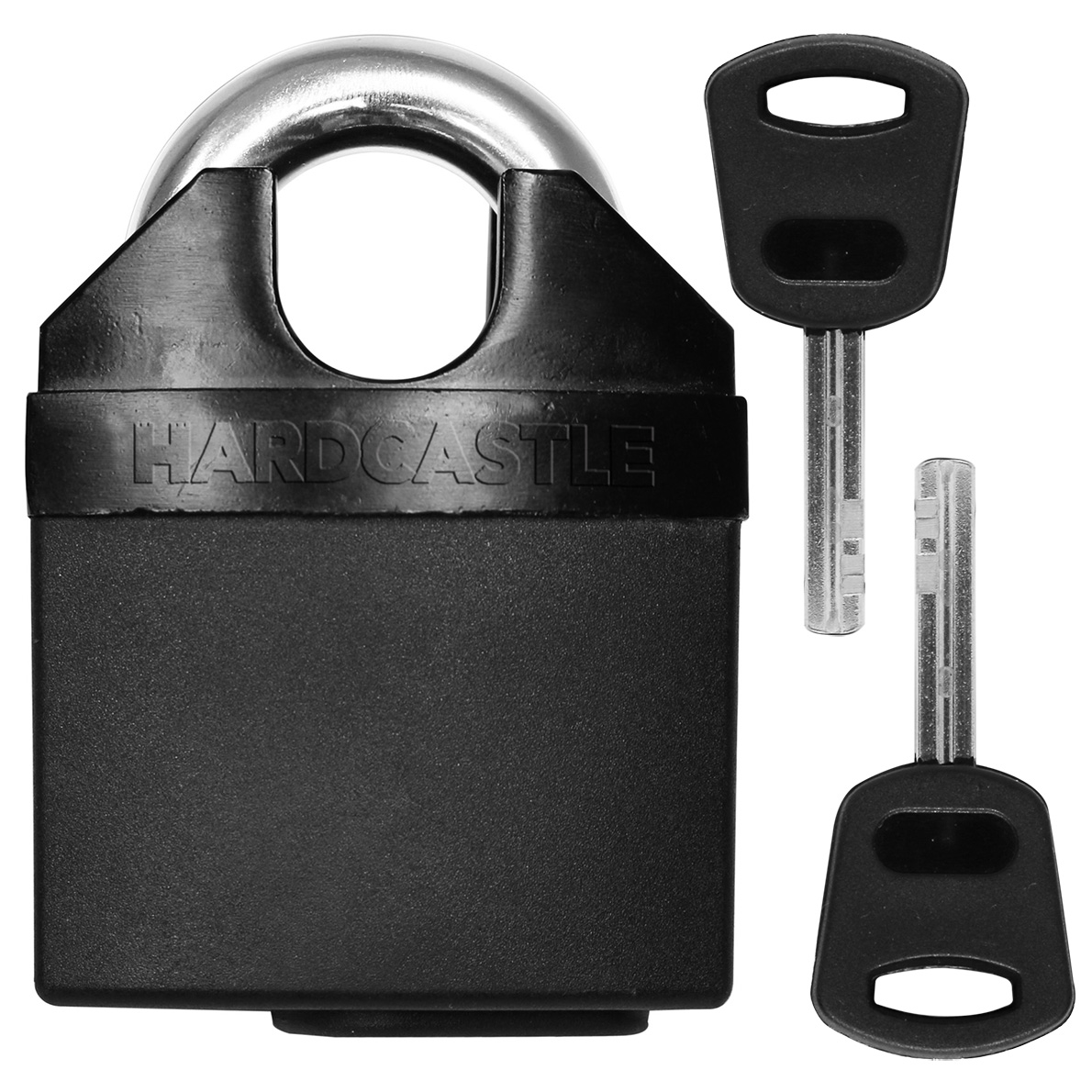CLOSED SHACKLE 65mm PADLOCK GOOD QUALITY MAXIMUM HIGH SECURITY GARAGE