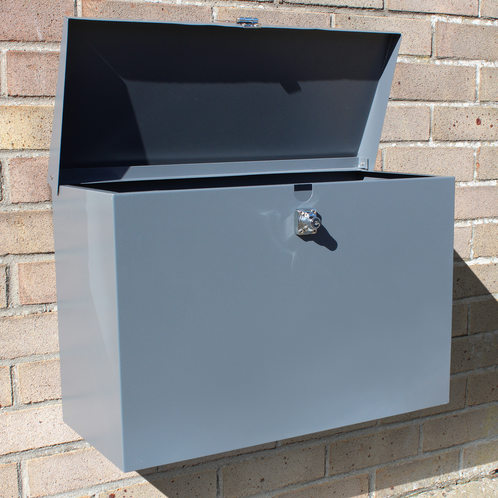 Large Outdoor Lockable Letterbox/Parcel Box/Home Delivery/Secure