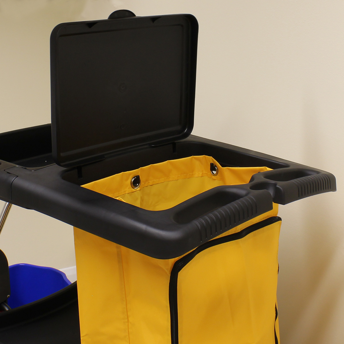 Large Janitor/Housekeeping Trolley/Cleaning Cart with Mop Buckets