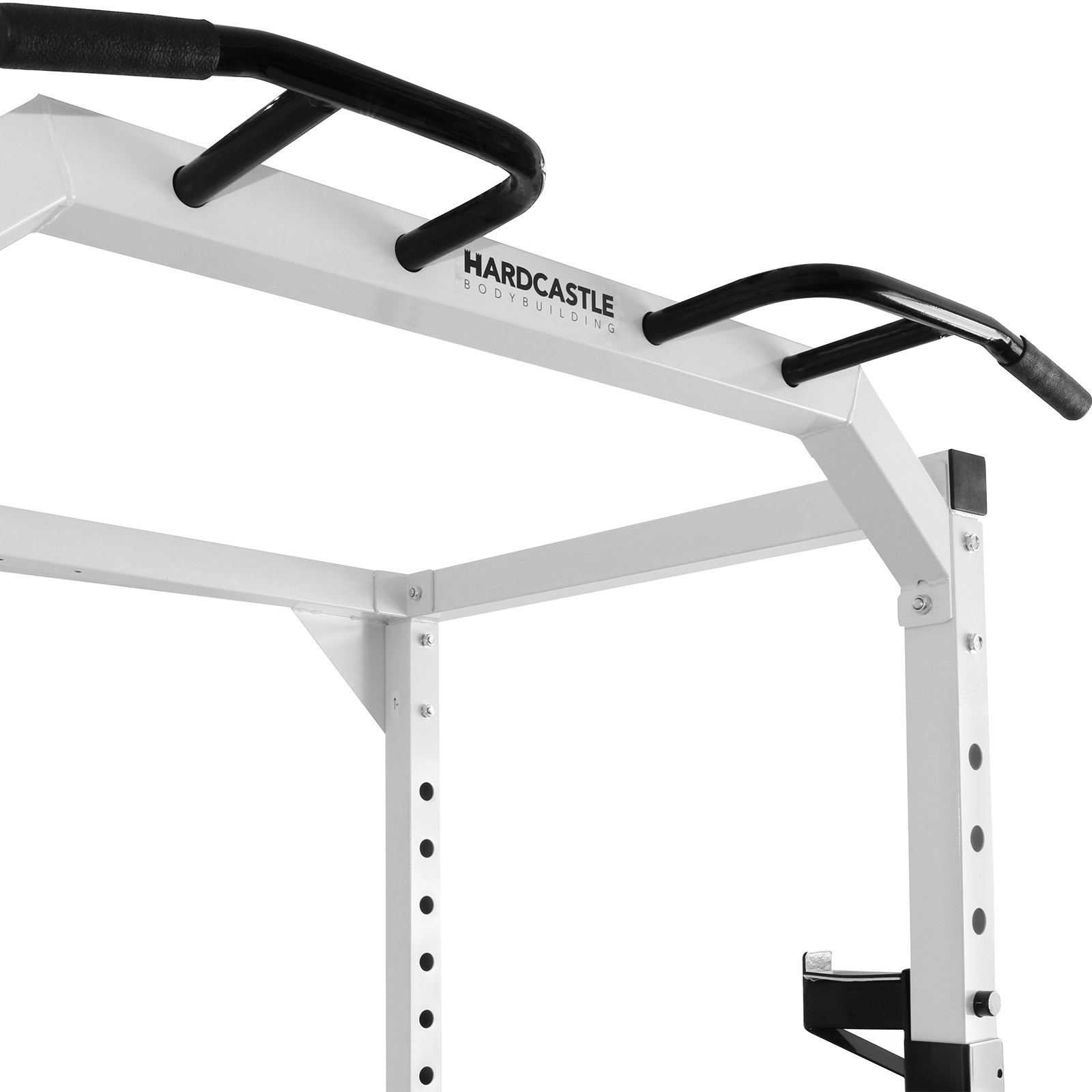 HARDCASTLE HD OLYMPIC POWER CAGE/SQUAT RACK HOME PULL UP/DIP BAR WEIGHT
