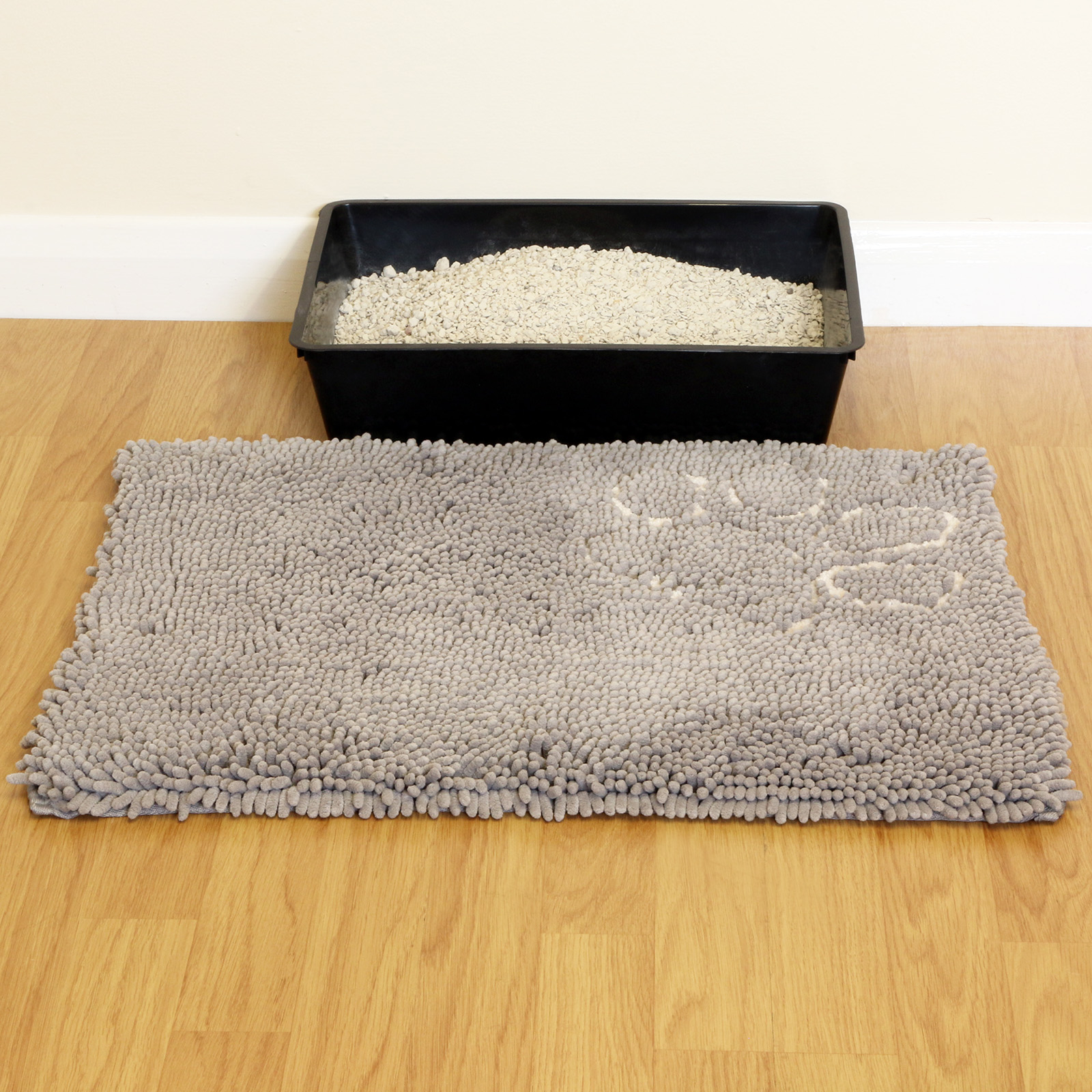 Cat/Kitten Large Litter Tray Mat Big Anti Tracking Pan/Toilet Floor Paw
