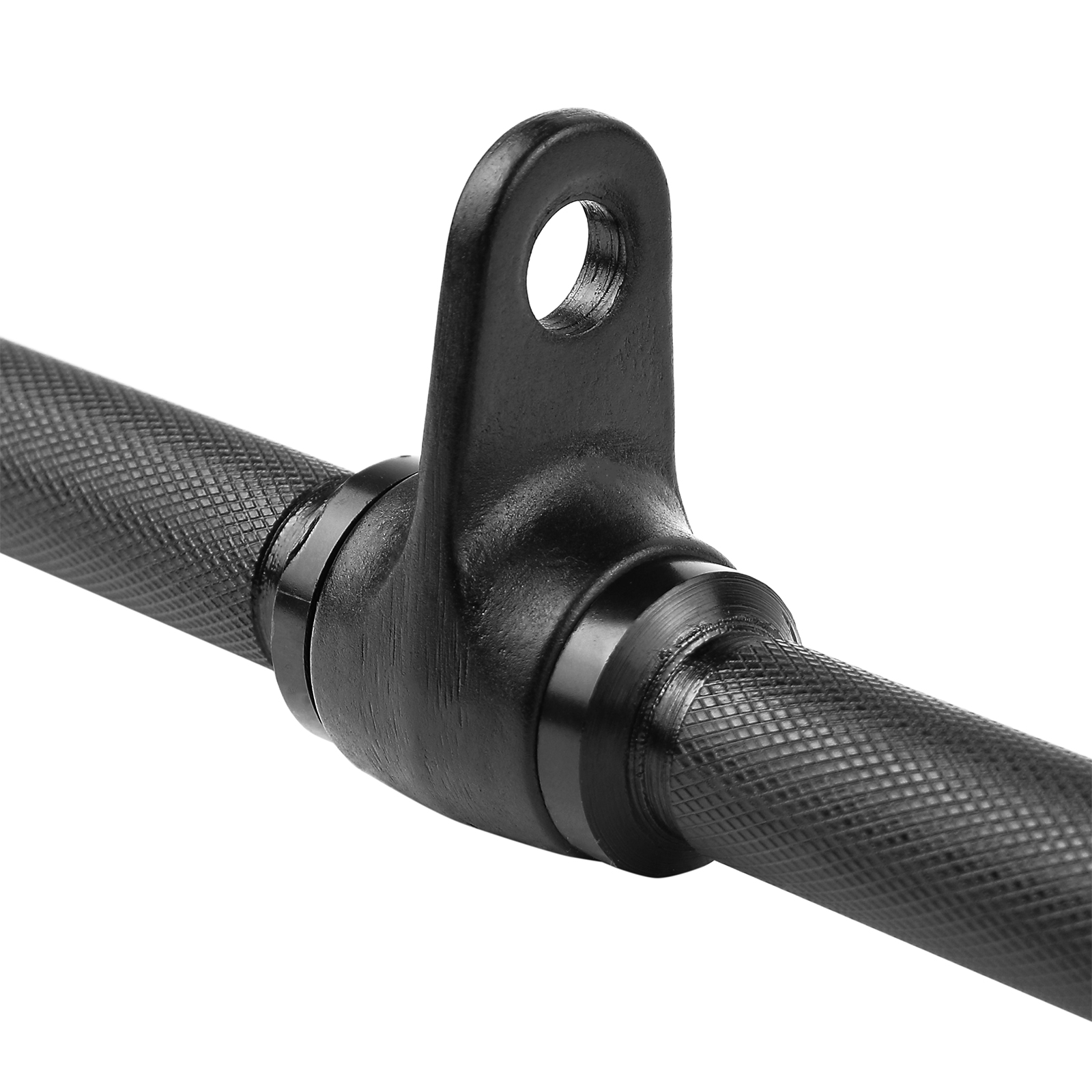 DTX Fitness Black Tricep Push /Bicep Curl Bar Multi Gym/Cable Handle