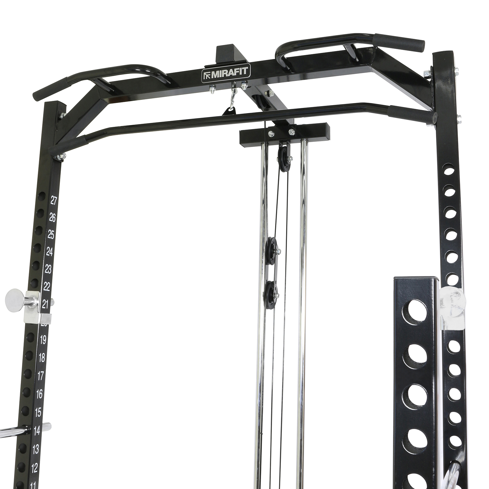 MIRAFIT Half Power Cage/Rack & Cable Pull Down with Adjustable FID