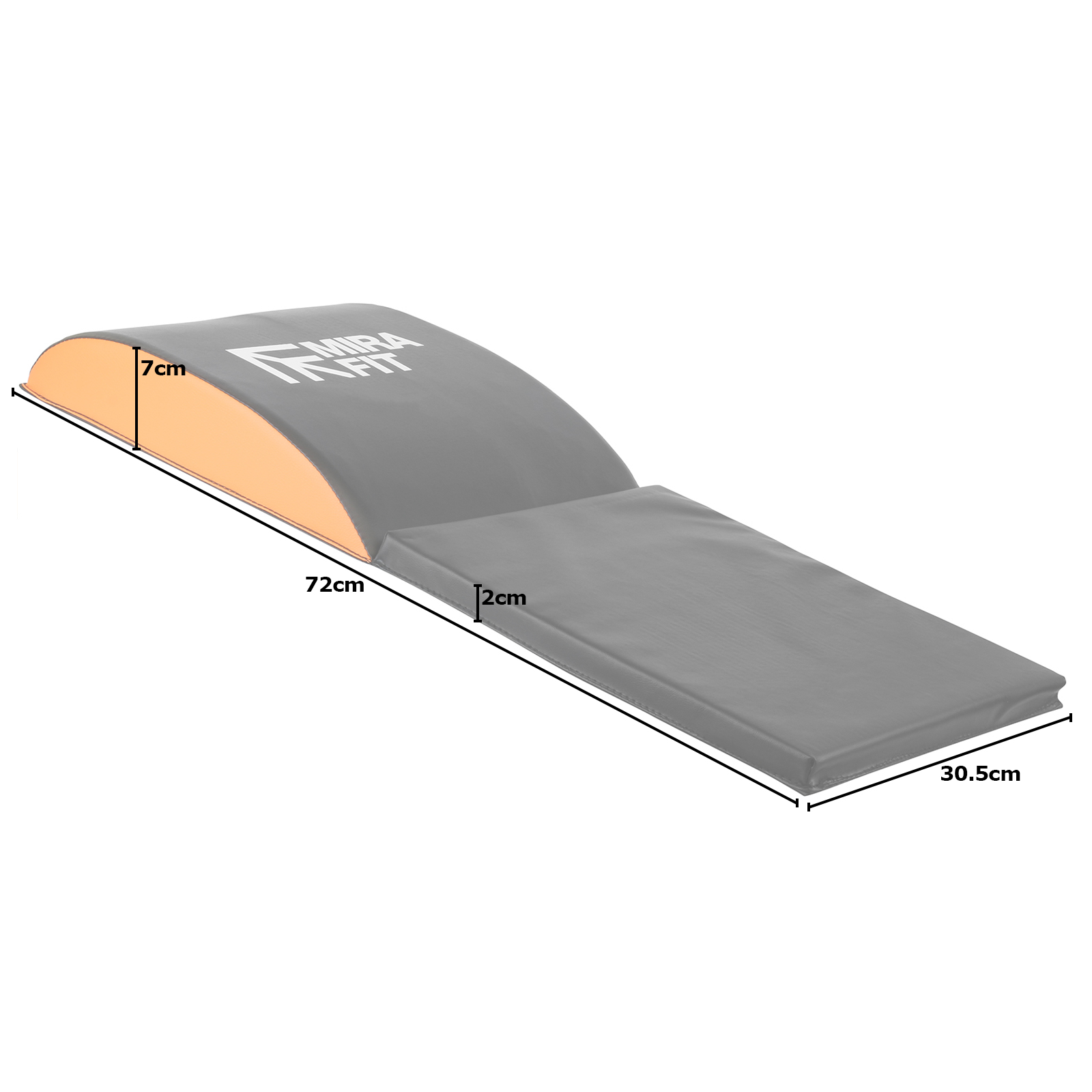 MIRAFIT Fold Out Ab Pad Sit Up Abdominal/Core Stomach Workout Cushion