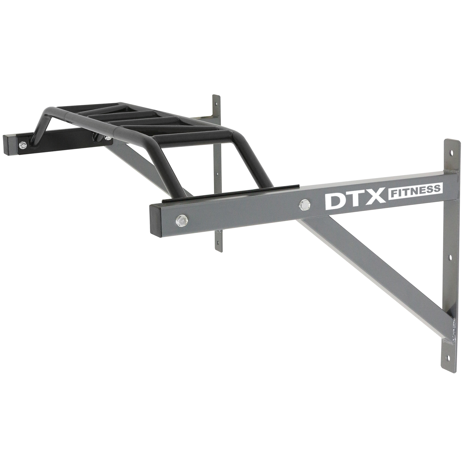 DTX Fitness Multi Grip Wall Mounted Pull/Chin Up Bar Home Gym Exercise