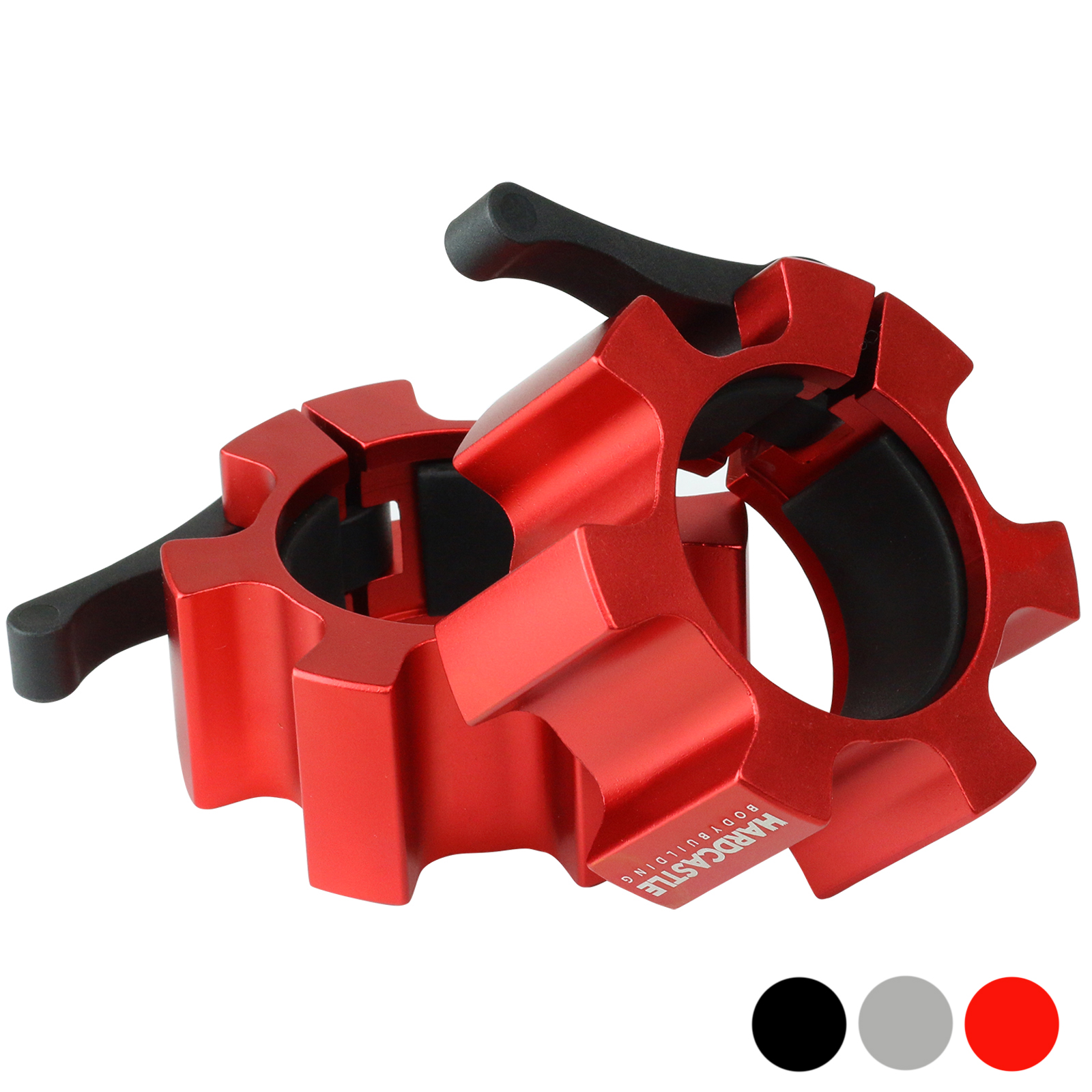 ALLOY OLYMPIC WEIGHT BAR COLLARS/CLAMPS/CLIPS 2" FOR LIFTING BARBELL