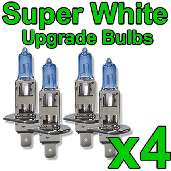 JAGUAR XTYPE WHITE DIPPED/MAIN BEAM HEADLIGHT BULBS eBay