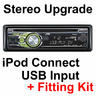 View Item Blue Ford KA JVC Radio CD/USB/MP3 Player With iPod Lead