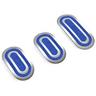 View Item Sparco SPC Blue/Silver Urban Style 3 Piece Car Pedal Set