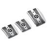 View Item Sparco SPC Silver/Black Classic Style 3 Piece Car Pedal Set