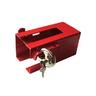 View Item Caravan/Trailer 110mm Coupling Lock with Disc Style Padlock