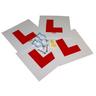 View Item Oxford Motorcycle & Scooter Learner L-Plate 3-in-1 Fitting Kit