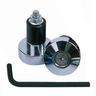 View Item Oxford 22mm Silver Aluminium Motorbike Bar End Weights/Caps