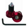 View Item Oxford 22mm Red Aluminium Motorbike Bar End Weights/Caps