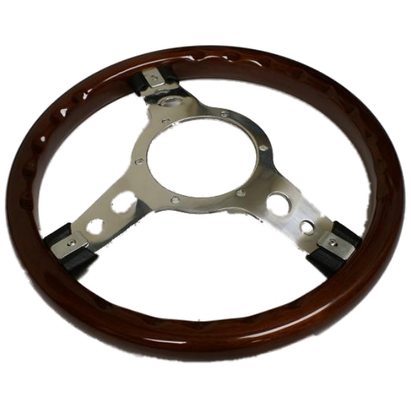 MOUNTNEY CLASSIC STYLE 13.5” WOODEN CAR STEERING WHEEL eBay