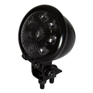 Black Round Steel Motorcycle Rear LED Stop/Tail Light