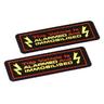View Item Alarmed and Immobilised Car Window Stickers