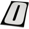 View Item Number 0 White 8 Inch Motocross Racing Stickers 10 Pack
