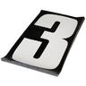 View Item Number 3 White 8 Inch Motocross Racing Stickers 10 Pack