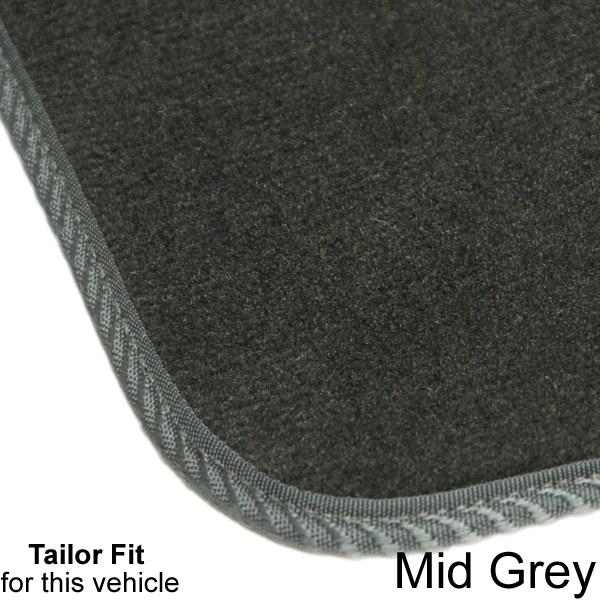 MITSUBISHI EVO X 07- PREMIER GREY TAILOR FIT CAR MATS