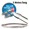 View Item E-Tech 5m Chrome Detailing Trim with 8 End Caps 8mm