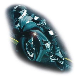E-Tech Flexible LED High Intensity White Light Strips for Motorbike/Motorcycle