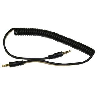 Autoleads 1m Gold Plated Coiled 3.5mm Jack Lead