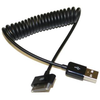 Autoleads 1m Coiled Black Ipod to USB Lead
