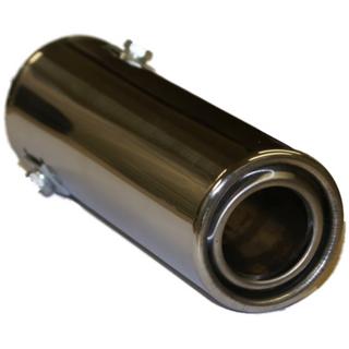2 Inch/51mm Chrome Rolled Edge Car Exhaust Trim