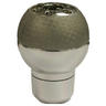 View Item Chrome Metal & Silver Carbon Effect Ball Shape Gear Knob
