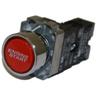 View Item 12V Red & Chrome Trim Illuminated Push Button Start/Starter