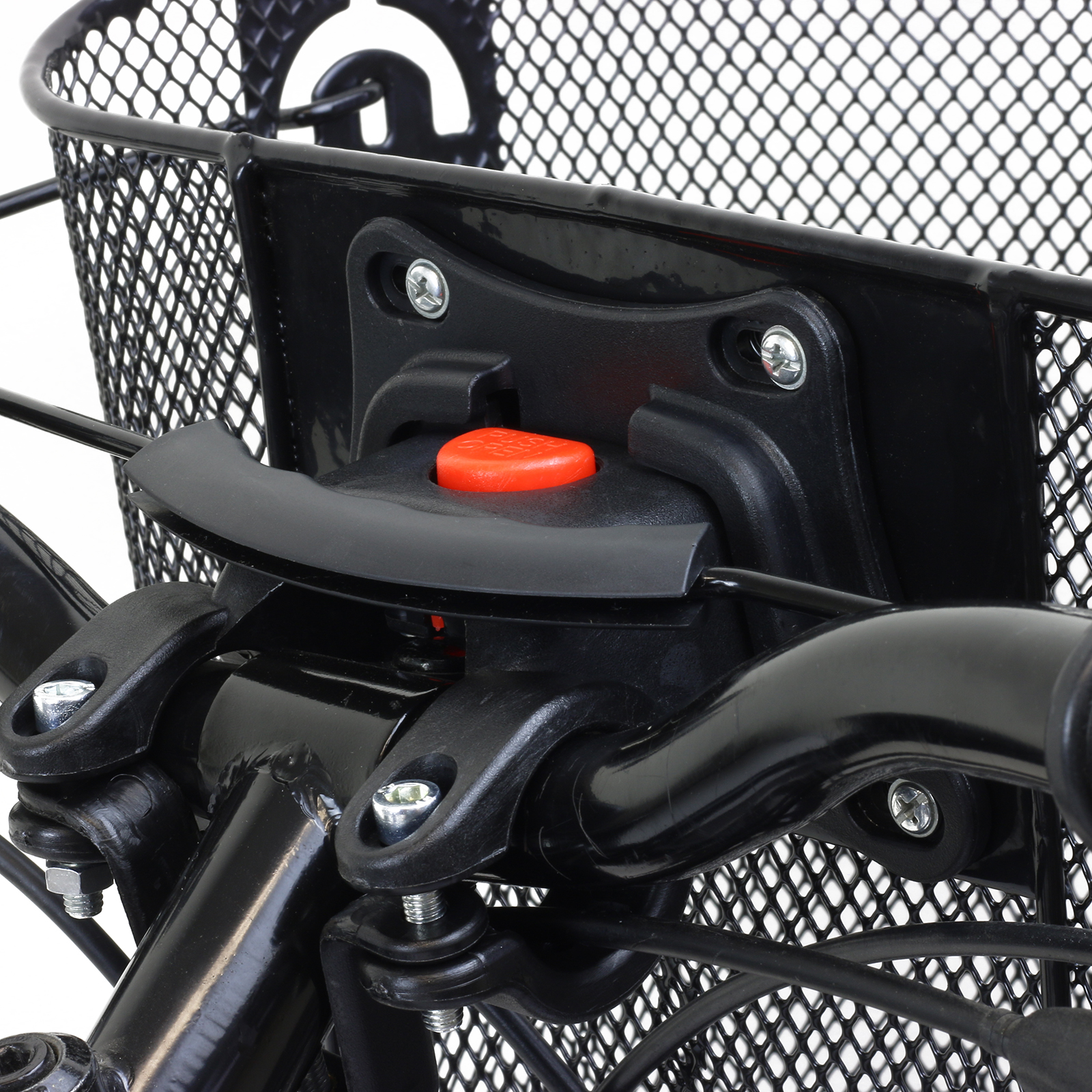 bike basket quick release bracket