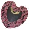 View Item Pink Flower/Heart Shape Magnetic Car Photo Frame 