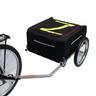 View Item PedalPro Bicycle Cargo Trailer in Black with Hi-Vis