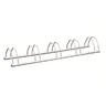 View Item Galvanized Steel 5 Bike Wall/Floor Mounted Cycle Stand