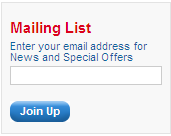 Mailing List Signup