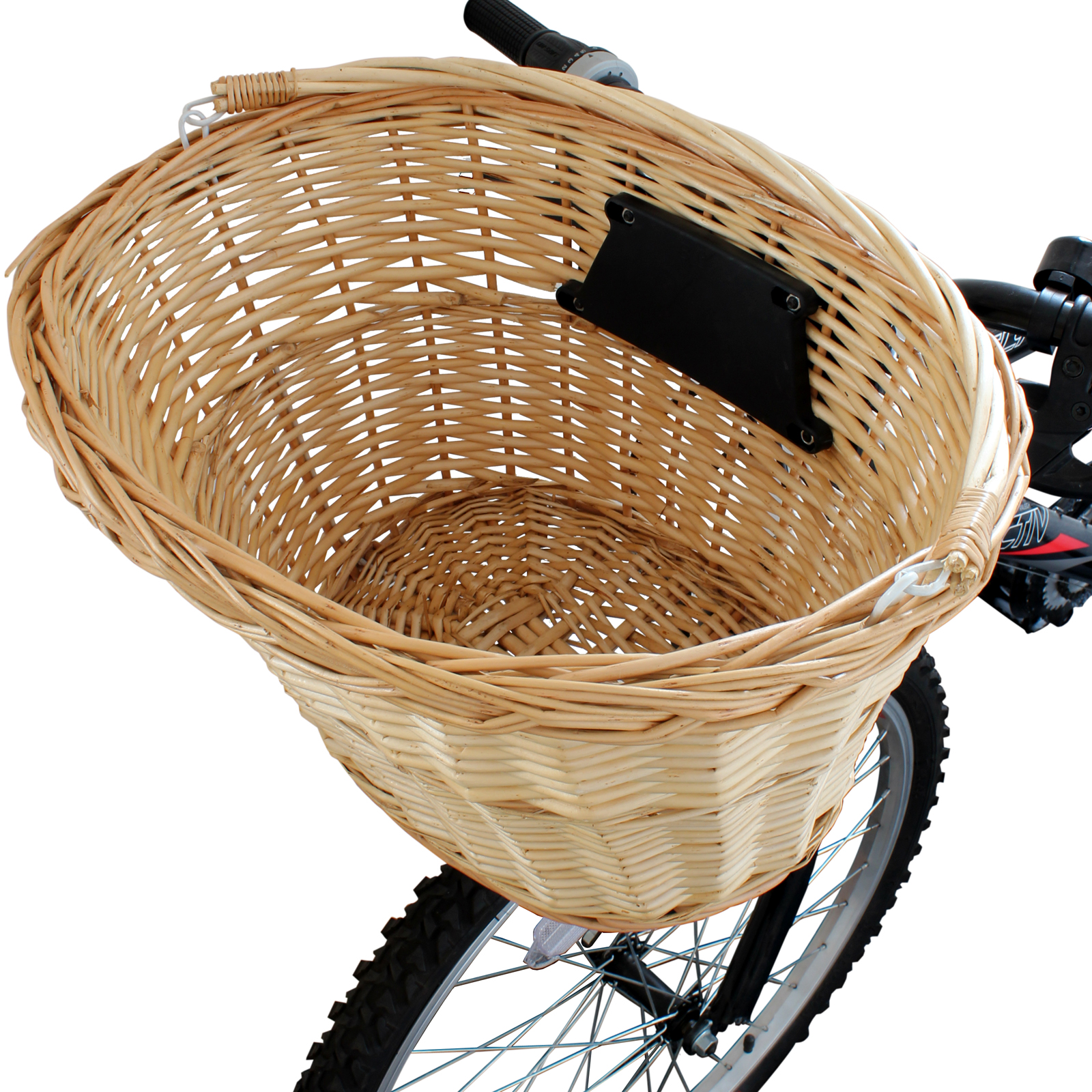 front wicker basket for bike