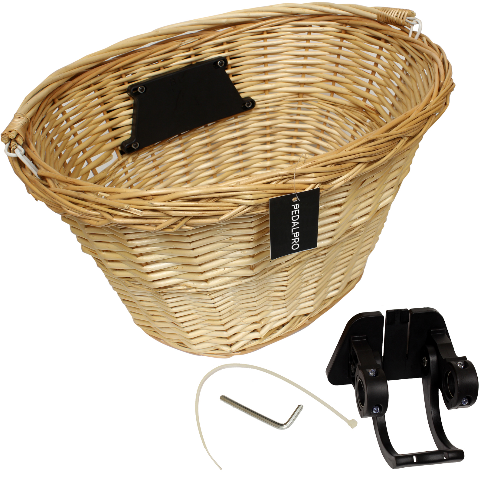 wicker pannier baskets