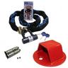 View Item Heavy Duty Motorbike Ground Anchor & Oxford OF159 Hevy Duty Chain & Disk Lock