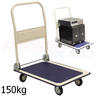 View Item 150KG Folding Platform Warehouse Picking Trolley