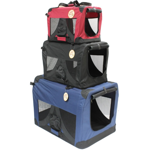 ME & MY PORTABLE FABRIC FOLDING PET CAGE/CARRIER FOR CAT/DOG/RABBIT