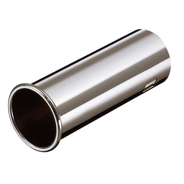 3" INCH STAINLESS STEEL EXHAUST TAIL PIPE TRIM WITH ROLLED OUT LIP