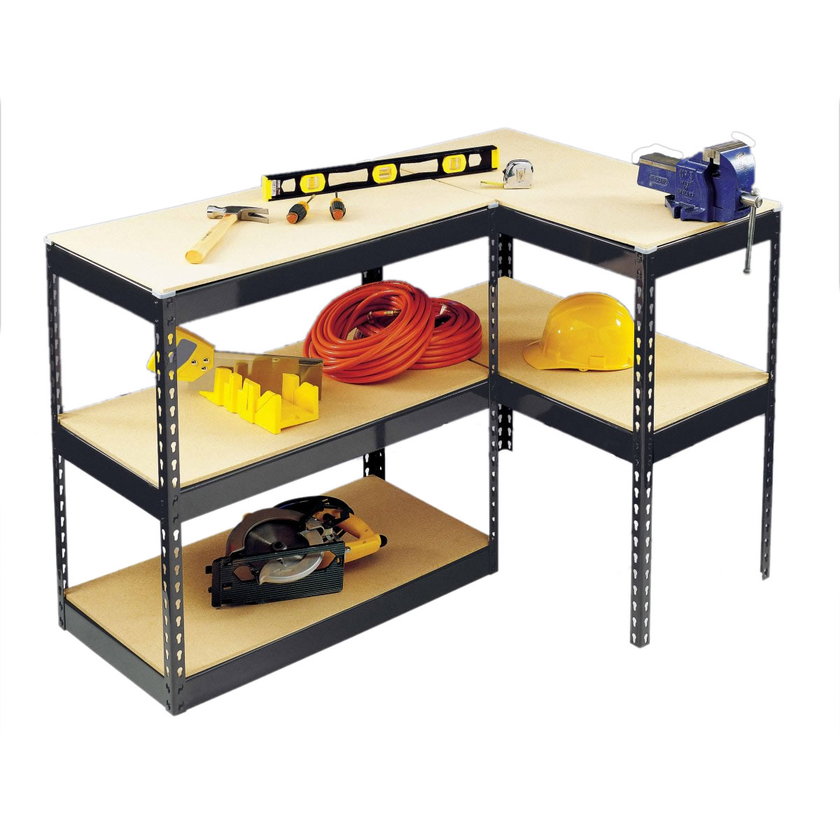 1.8M BOLTLESS RACKING/WORK BENCH STORAGE RACK