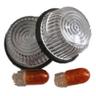 View Item Vauxhall Clear Round Side Repeaters for Astra/Calibra/Cavalier With Bulbs